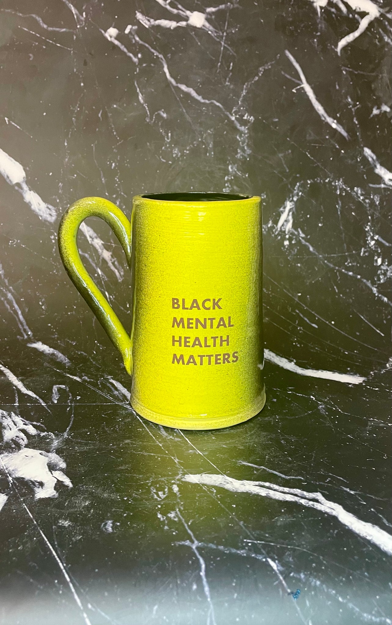 Black Mental Health Matters mug